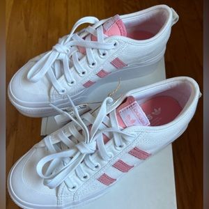 Adidas Nizza Sneakers Shoes Pop Pink 6.5